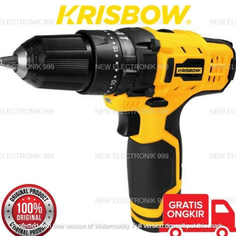 Jual Cordless Impact Drill 10mm 12v Ircid121 Krisbow 10134723 Di Seller New Electronik 999 Tanjung Duren Utara Kota Jakarta Barat Blibli
