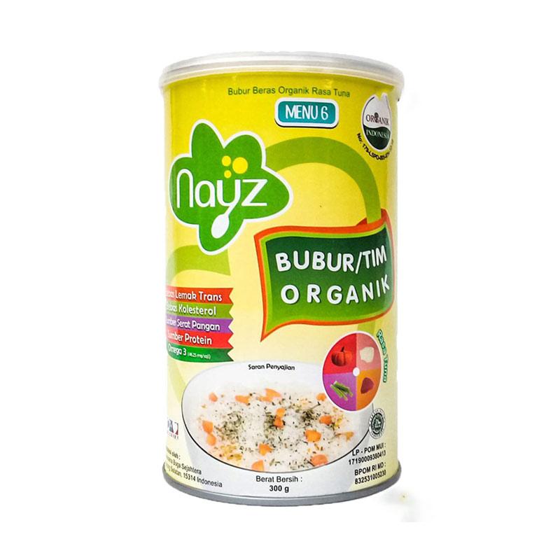 Jual Nayz Bubur Beras Tim Mpasi Bayi Organik Menu 6 Rasa Ikan Tuna 300 G Murah Mei 2021 Blibli