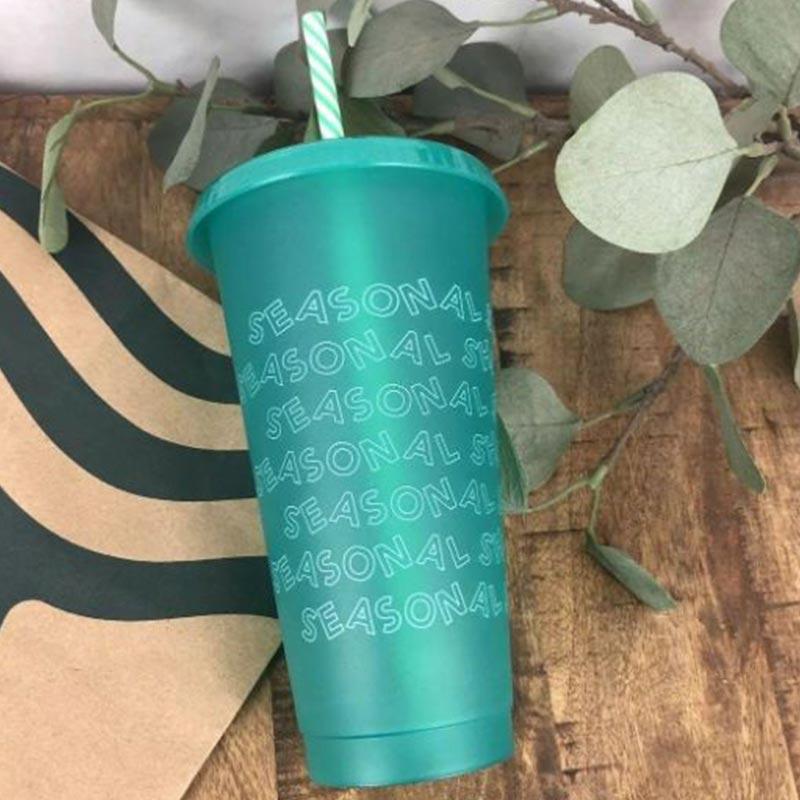 Jual Starbucks Seasonal Holiday Reusable Cold Cup Venti 24 Oz