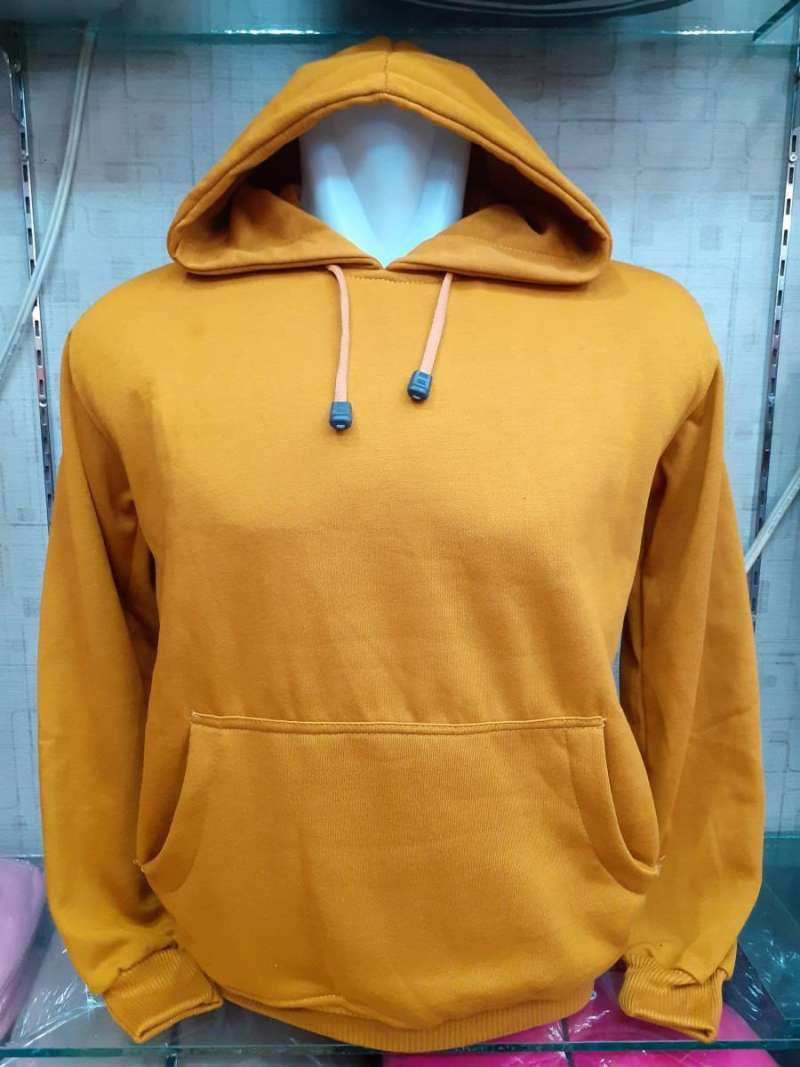 Sweater hoodie kuning outlet