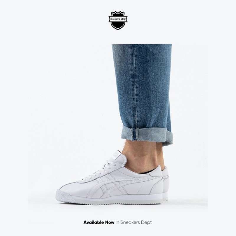 Jual Sepatu Sneakers Pria Onitsuka Tiger Corsair All White
