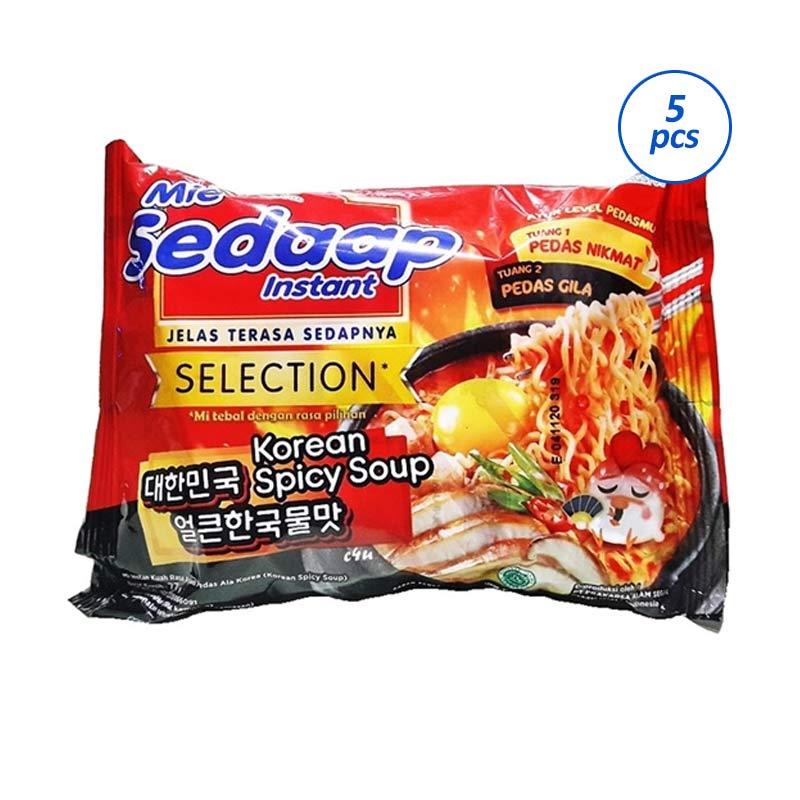 Jual Mie Sedaap Korean Spicy Soup Mie Instan 5 Pcs Online Desember 2020 Blibli