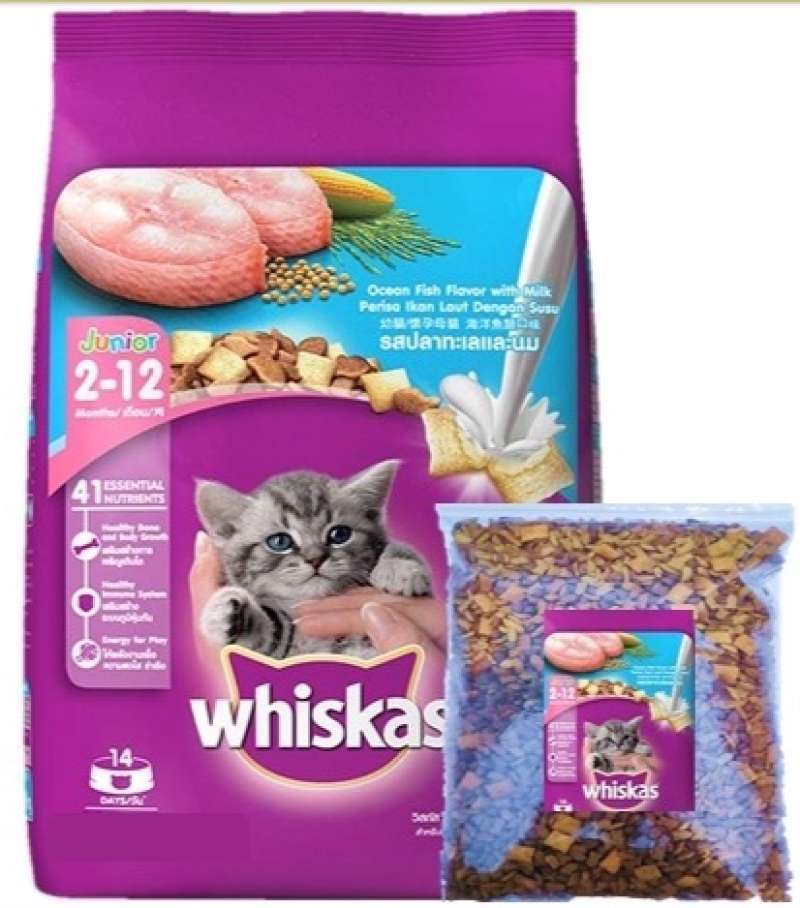 Whiskas junior ocean fish clearance