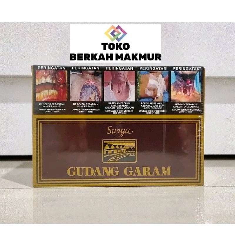 Jual Gudang Garam Surya 16 [ 1 Slop ] Di Seller Toko Berkah Makmur roko indonesia surya 16 = 10 SLOP