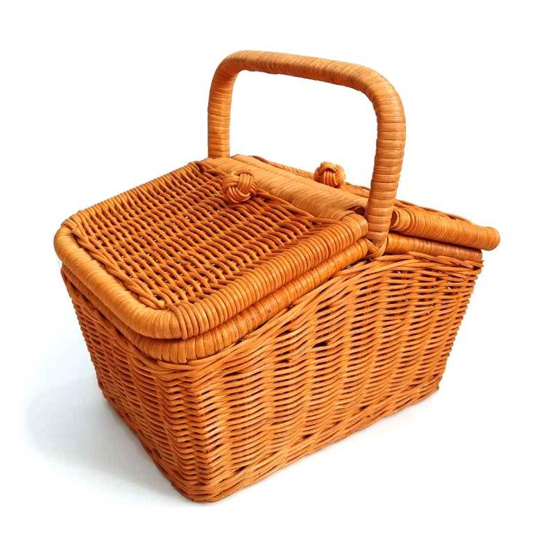 Jual Rotan Craft Alia Keranjang Piknik Medium Online September 2020 Blibli Com