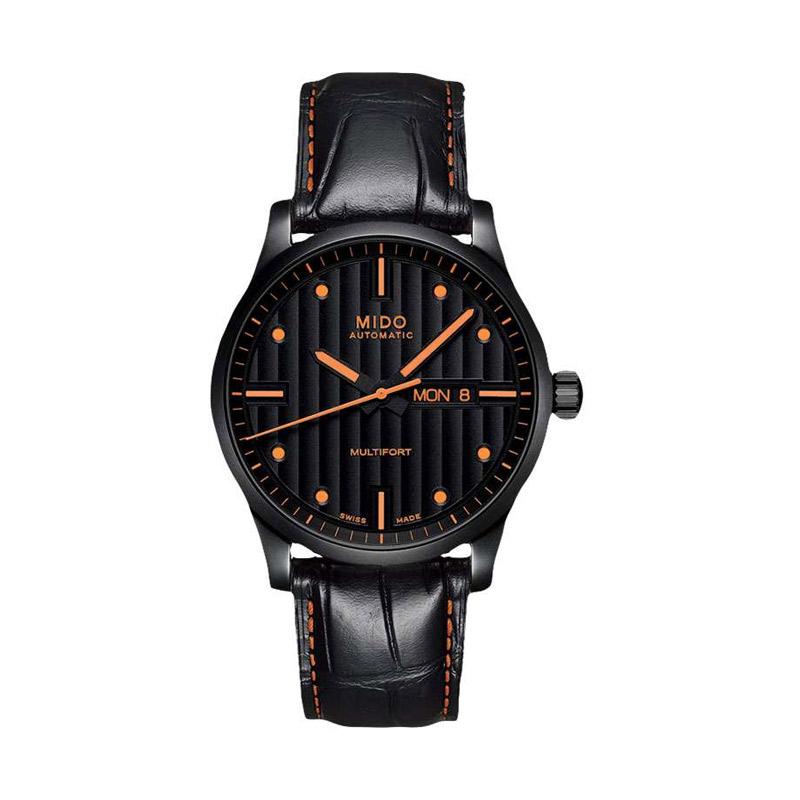 Promo Mido Multifort Automatic Black Dial Black Leather Strap Jam Tangan Pria m005.430.36.051.80 Diskon 10 Di Seller Machtwatch Official Store Kedoya Utara Kota Jakarta Barat Blibli