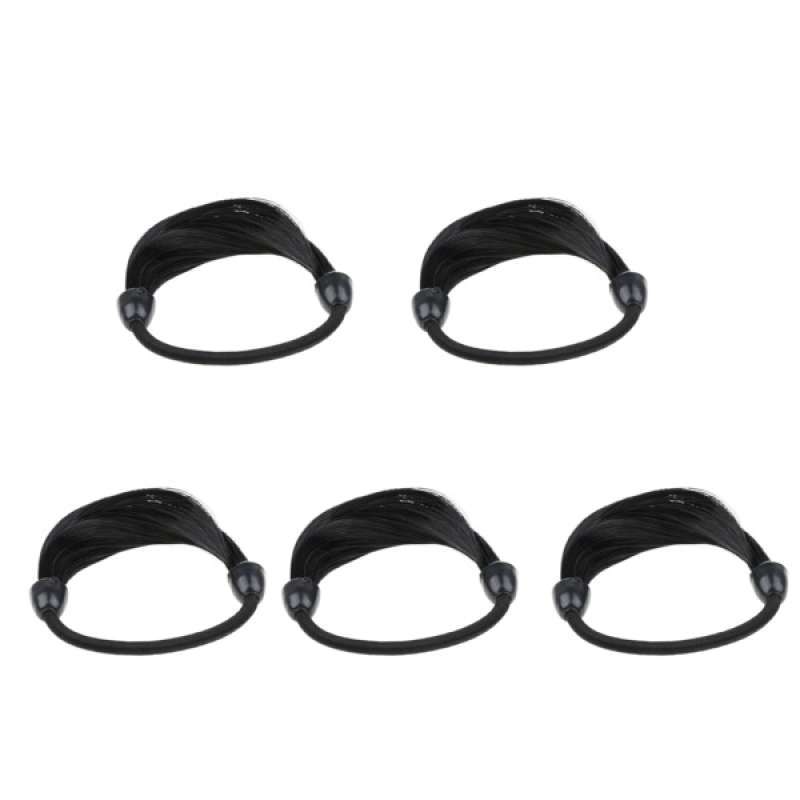 Promo OEM Novelty Synthetic Hair Elastic Hair Ties Band Rope Ring Ponytail  Holder [5 pcs] Diskon 33% di Seller Homyl - China | Blibli