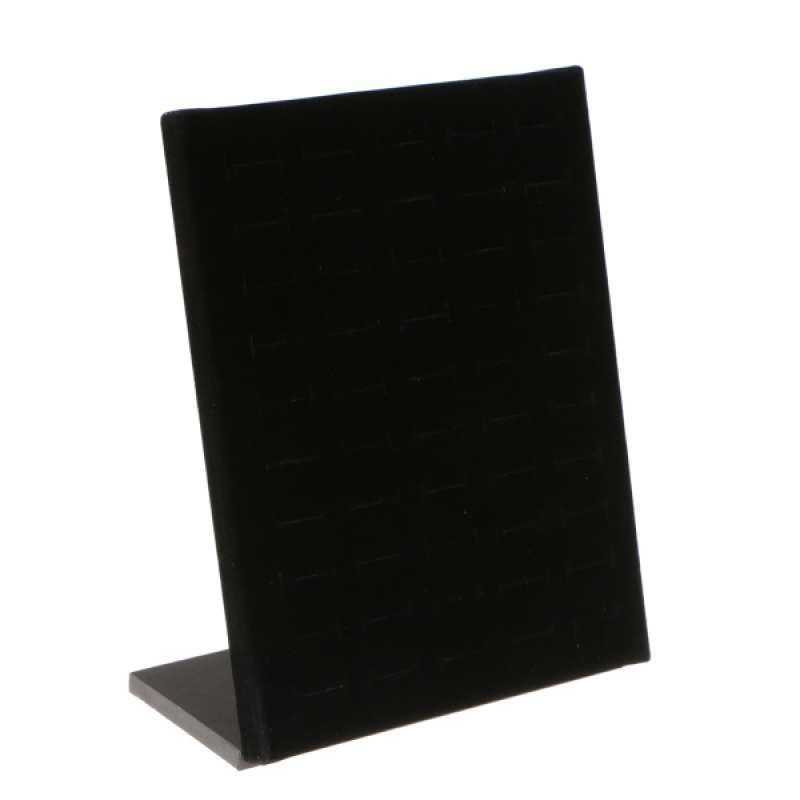 Jual Oem Velvet Ring Display Holder Organizer 50 Slots L Shape Ring Inserts Pads Online September 2020 Blibli Com
