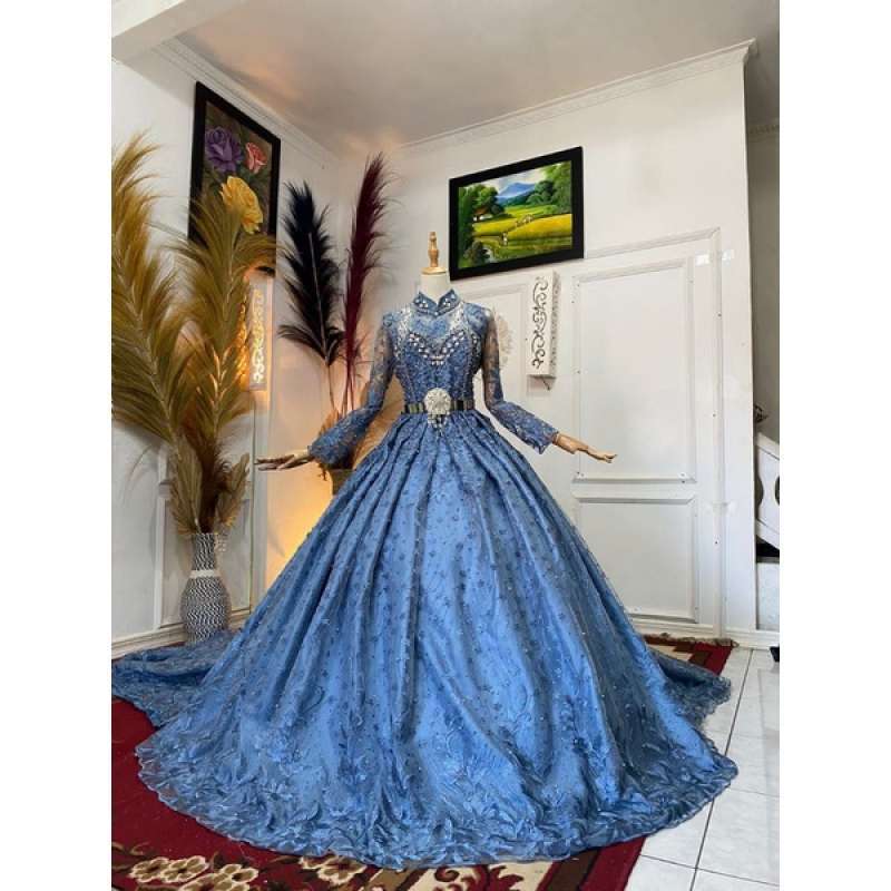 Promo Baju pakaian gaun pengantin busana pernikahan wanita gown
