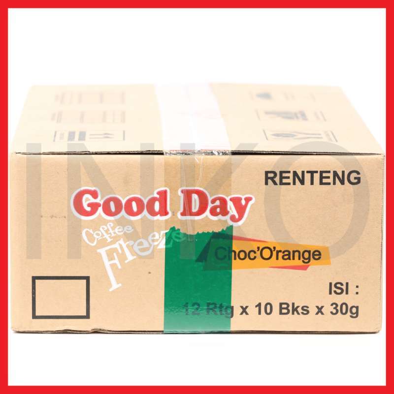 good day coffee freeze choc orange 3in1 30 gr 10 sachets