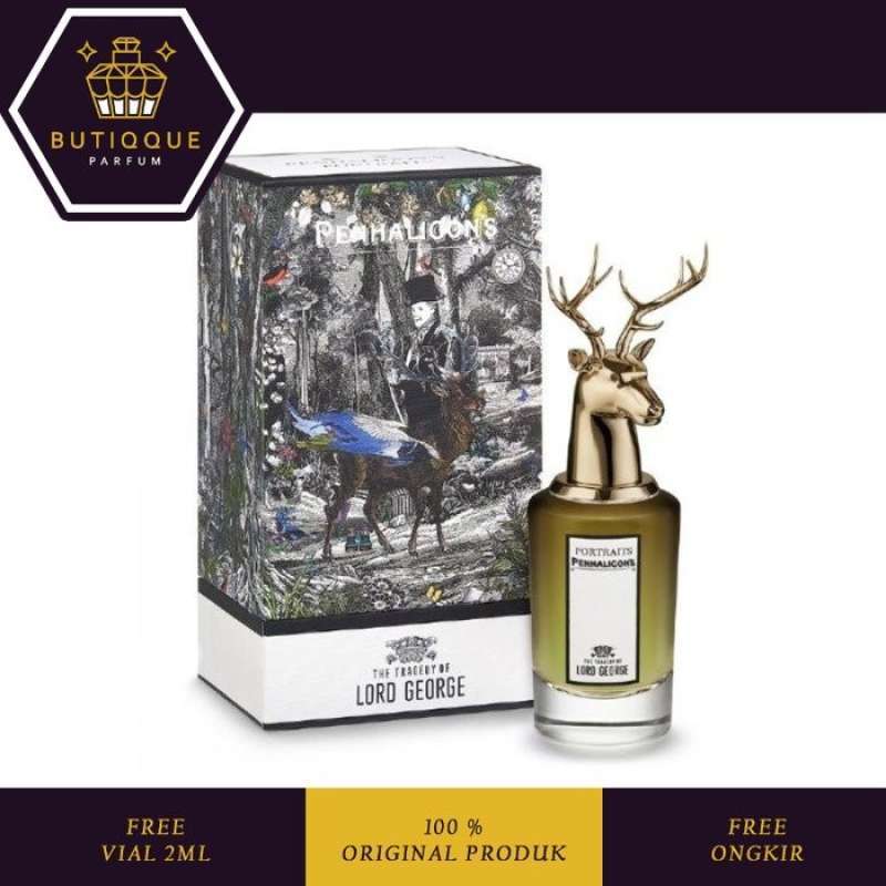 Jual Penhaligon Lord George EDP 75ML Original Sealed Full Set di