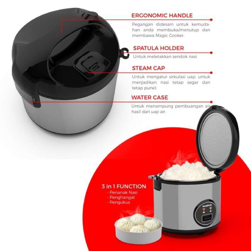 Jual Maspion Rice Cooker Liter Mrj1898 Di Seller Ufo