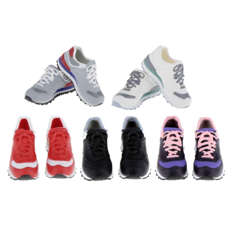 1//6 Scale Fashion Sports Shoes Casual Clothes for Blythe BJD Dolls Black