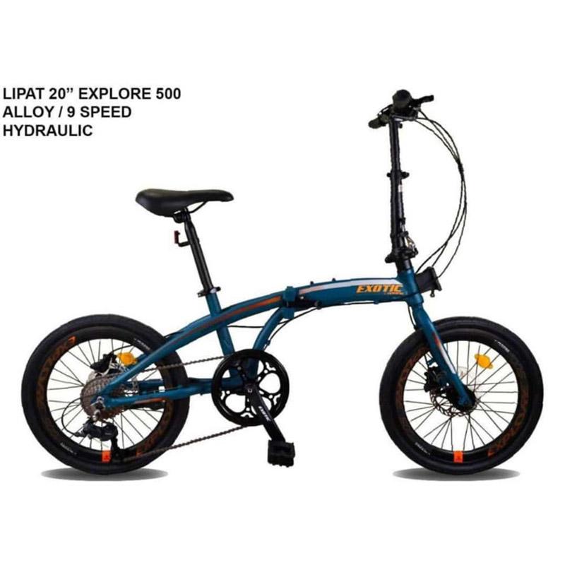 Jual Pacific Bike Exotic Explore 500 Alloy Sepeda Lipat 20 Inch
