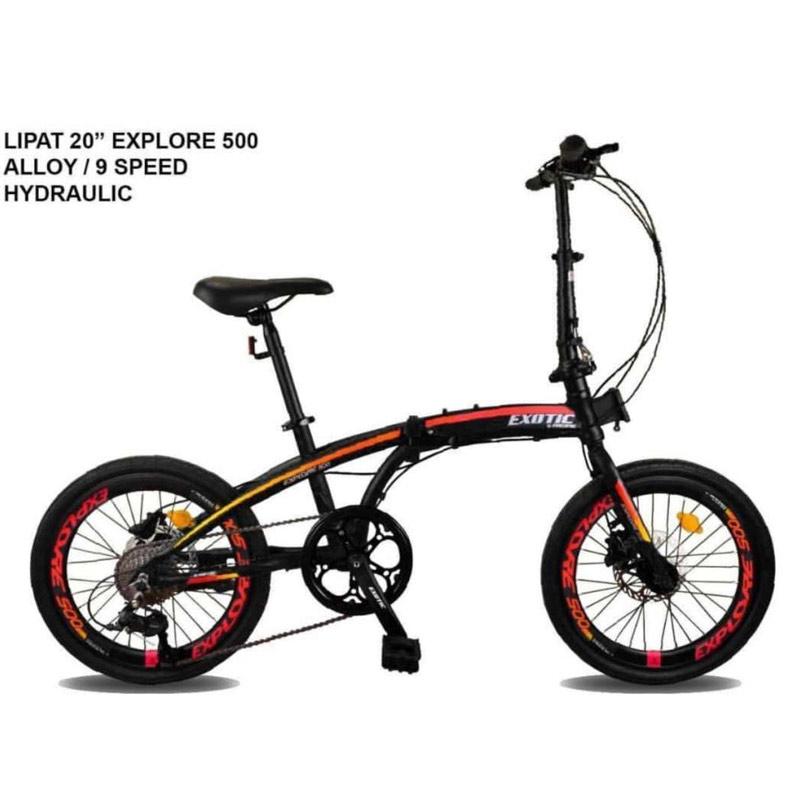 Jual Pacific Bike Exotic Explore 500 Alloy Sepeda Lipat 20 Inch Murah Mei 2021 Blibli