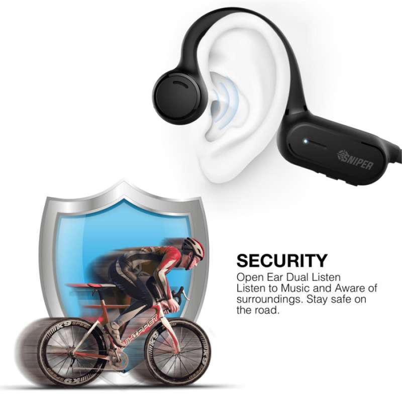 Jual Naura Bc81 Bone Conduction Headphone Wireless Sport Online September 2020 Blibli Com