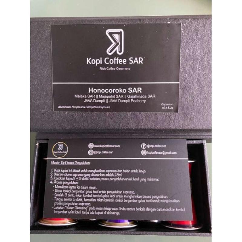 Jual Harga Promo Nespresso Compatible Coffee Capsules Honocoroko Sar Mix Kopi Kapsul Aluminium Untuk Mesin Nespresso Kopi Coffee Sar Online Oktober 2020 Blibli Com