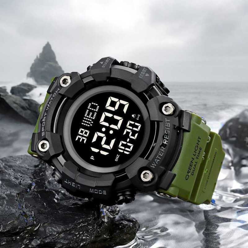 Jam skmei digital anti discount air