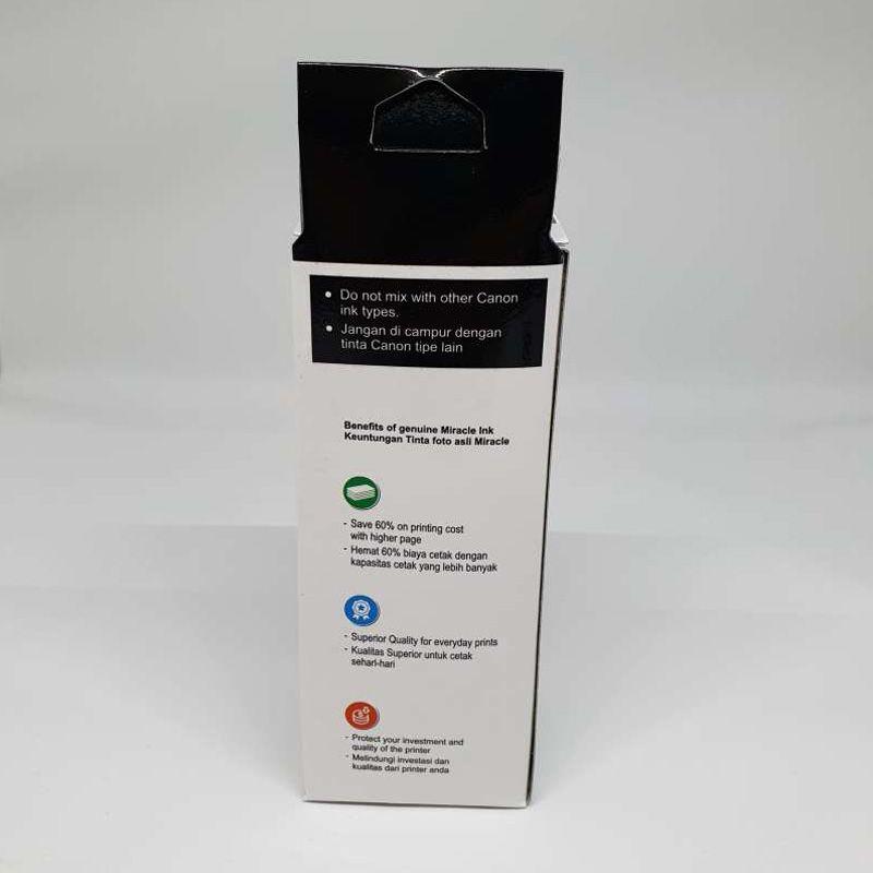 miracle ink gi 790 tinta printer for canon g series black 70 ml