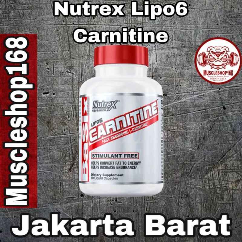 nutrex l carnitine 120 caps Jual Nutrex Lipo 6 Carnitine L Carnitine 120 Caps L-carnitine Di Seller  Muscleshop168 - Pegadungan, Kota Jakarta Barat