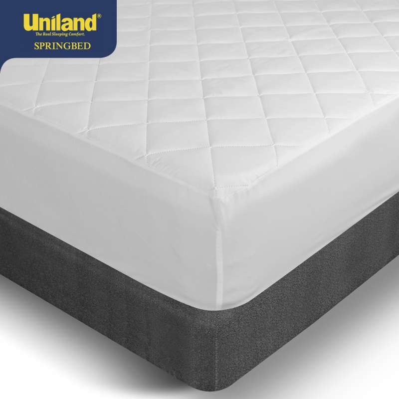 Jual Uniland Pelindung Matras Kasur Waterproof Mattress Protector Online Januari 2021 Blibli