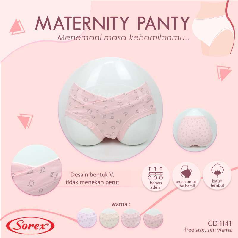 Jual Sorex Cd Hamil Mini Motif Corak Kucing Lucu Maternity Panty 1141 Freesize Online Oktober 2020 Blibli Com