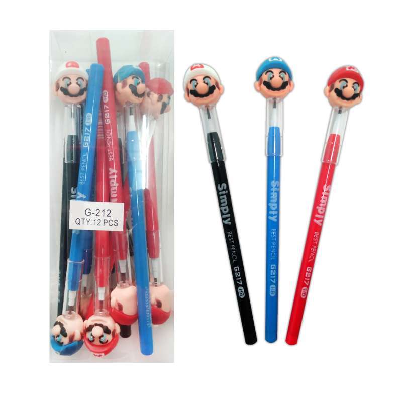 Jual Pensil Bensia Anak Karakter Mario Bross G 212 Online Desember 2020 Blibli