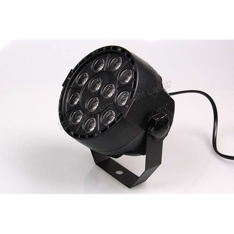 bleufonce lampu sorot led par light dekorasi ruangan dengan remote control hy w0712 black