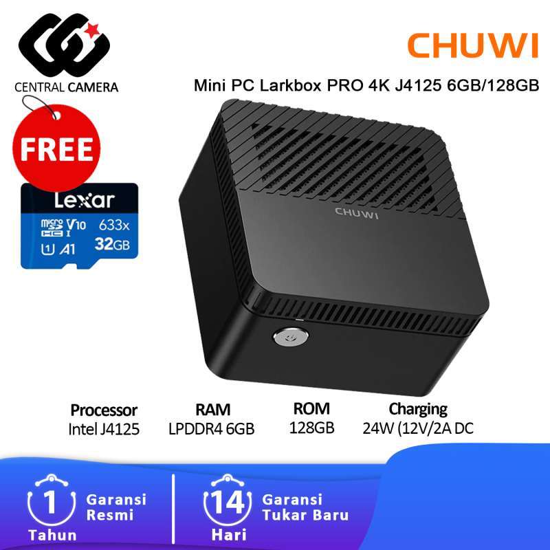 LarkBox ミニPC Celeron J4115 Windows 11 LarkBox ミニPC Celeron J4115 Windows 11 CHUWI LarkBox Mini PC - 4K