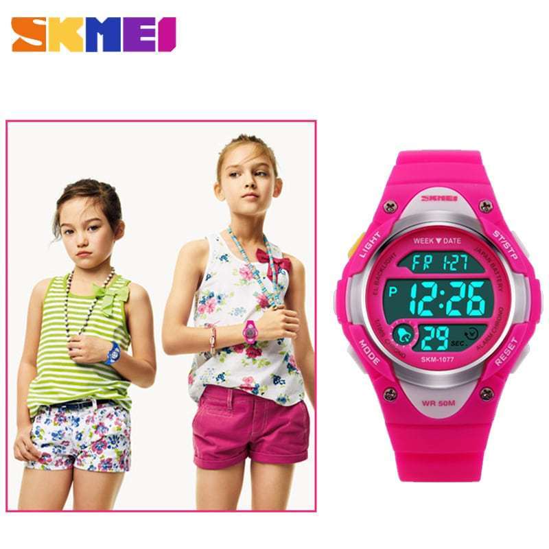 Promo Jam Tangan Anak Digital Skmei 1077 Water Resistant 30m Diskon 60 Di Seller Skmei Official Store Jatimulya Kab. Tangerang Blibli