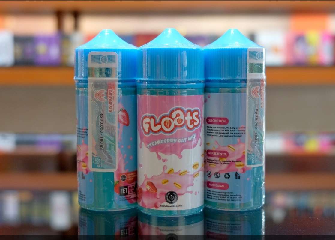 Jual Liquid Floats Strawberry By Indonesia Juice Cartel 100ml 3mg Terbaru Juni 2021 Blibli