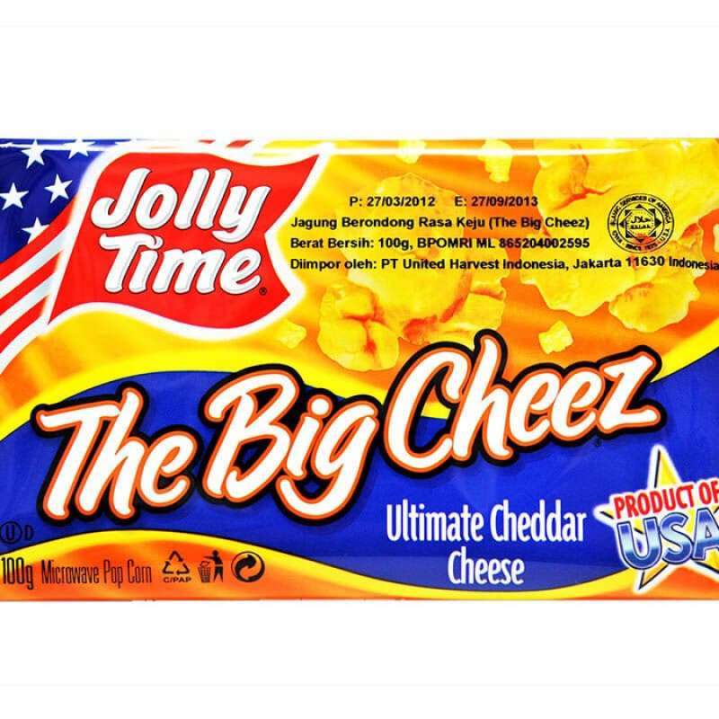 Jual Jolly Time The Big Cheez Popcorn (100gr) Jollytime Pop ...