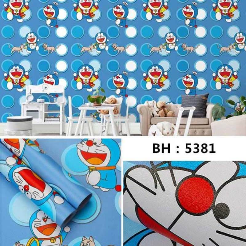 Jual Bobi 5381 Abadi Wallpaper Sticker Motif Doraemon Uk 9 M X 45 Cm Murah September 2020 Blibli Com