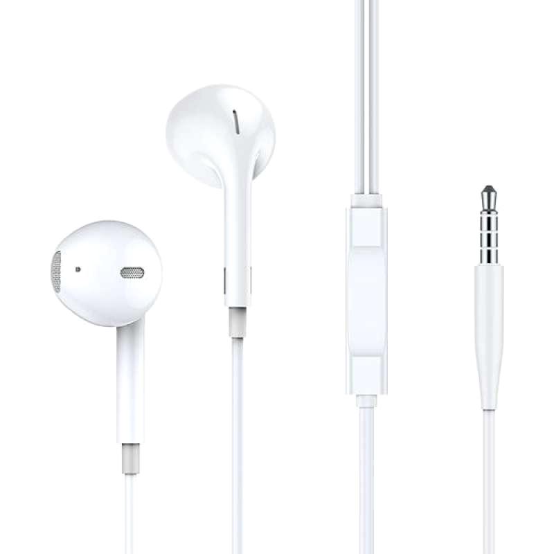 robot re10 earphone putih kabel 1 2 m