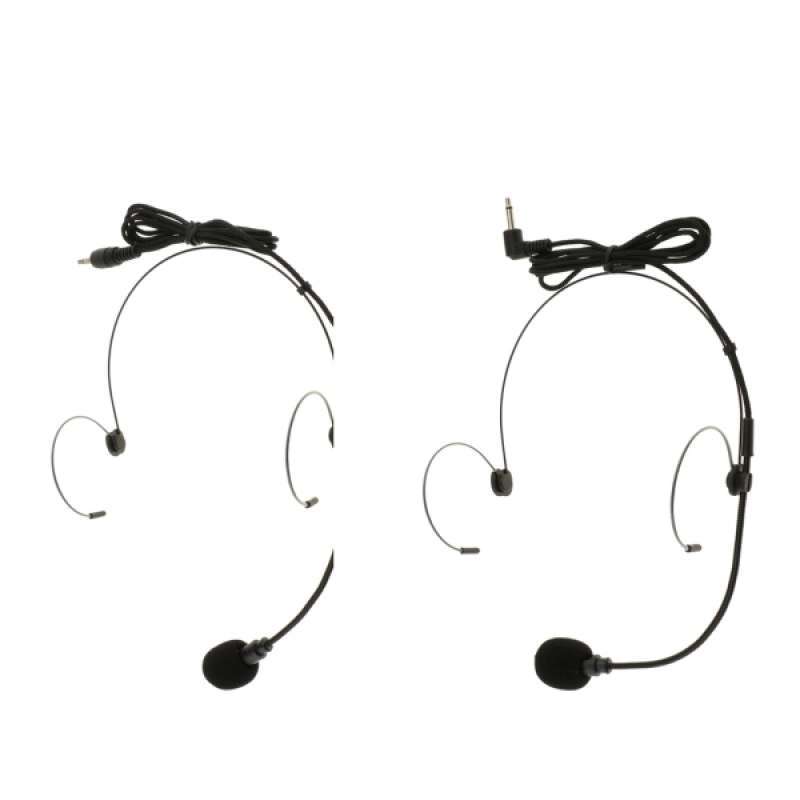 Promo Lapel Double Ear Hook Headset 