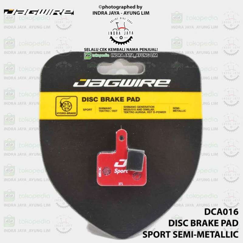 Jual Jagwire Disc Brake Pad Dca016 Sport Semi metallic Compatible W shimano Trp Promax Tektro Rst Di Seller Indra Jaya Bike Tawangsari Kota Tasikmalaya Blibli