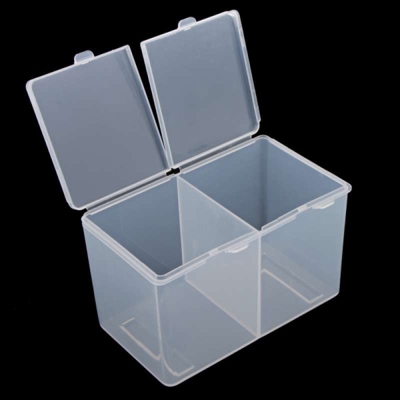 Jual Plastic Storage Cotton Ball Swab Pad Organizer Holder Container Makeup Box Online November 2020 Blibli