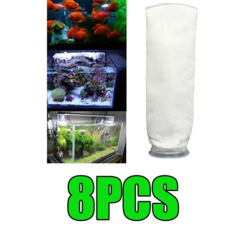 2x Filter Socks 4 Inch Ring by 9 Inch Long Filter Bag Aquarium Reef Tank 
