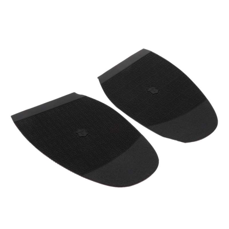 Pair of Shoe Half Soles Shoe Replacement Anti Slip Rubber Heel Pads Supplies 