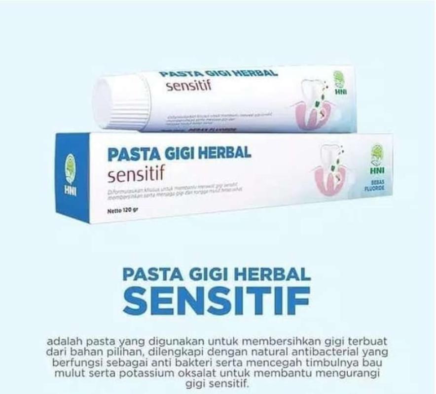 Jual Pasta Gigi Herbal Sensitif Hni Online Desember 2020 Blibli