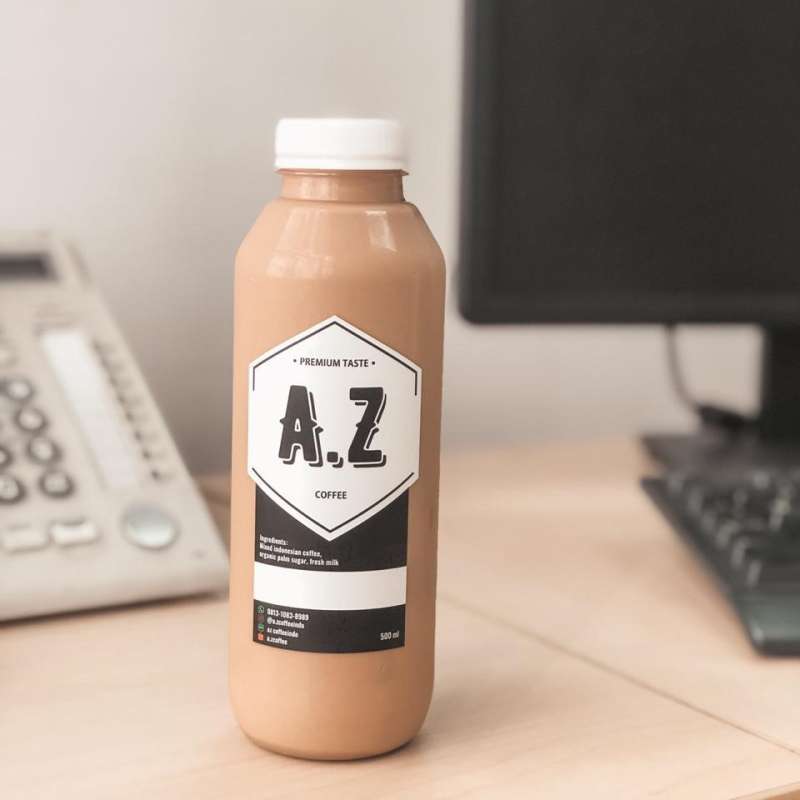 a zcoffeeindo kopi susu gula aren 500 ml