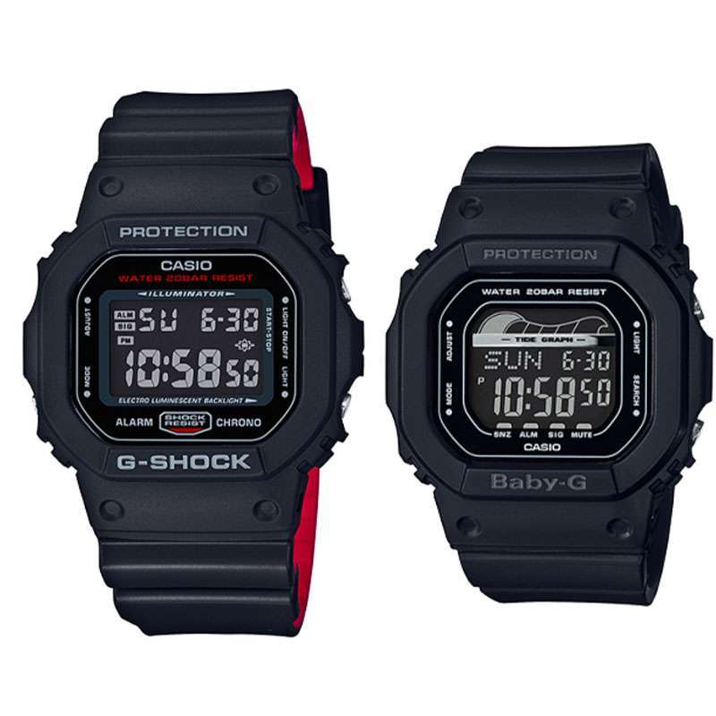 JAM TANGAN COUPLE ORIGINAL CASIO DW 5600HR 1D WITH CASIO BLX 560 1DR JAM COUPLE ORIGINAL CASIO DW 5600HR 1D WITH CASIO BLX 560 1DR