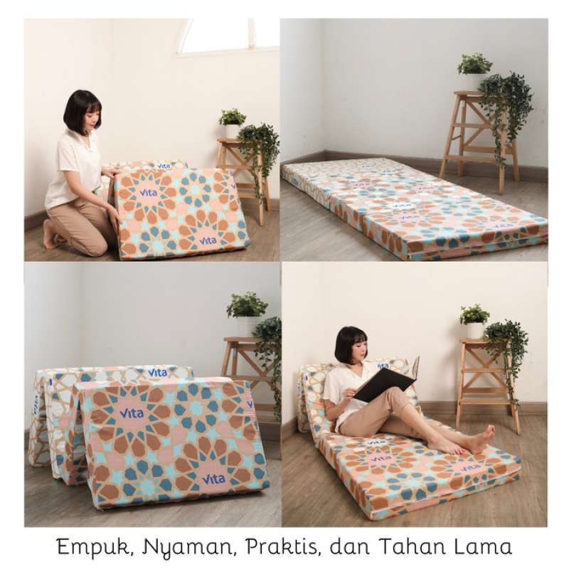 Jual Kasur Lipat Vita 200x90x10cm Japan Quality Online April 2021 Blibli Segera hubungi kami segera dan dapatkan harga kasur lipat inoac 10 cm murah di toko kasur busa kami. kasur lipat vita 200x90x10cm japan quality