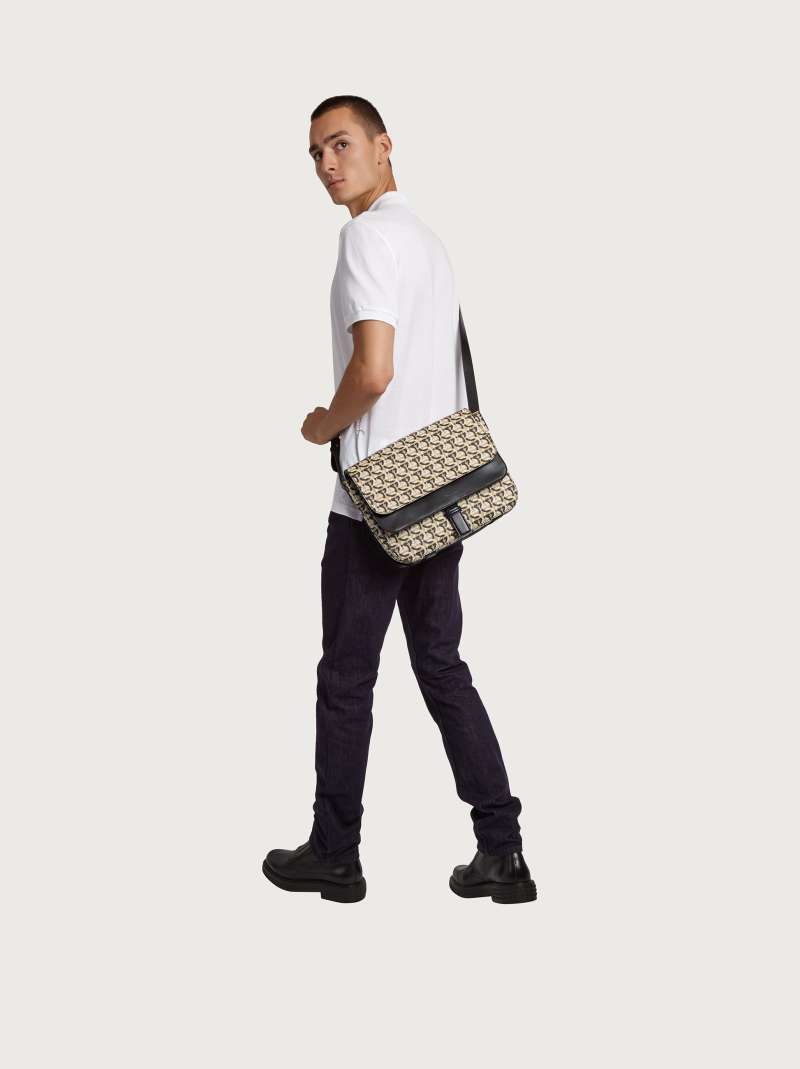 Salvatore ferragamo best sale mens messenger bag