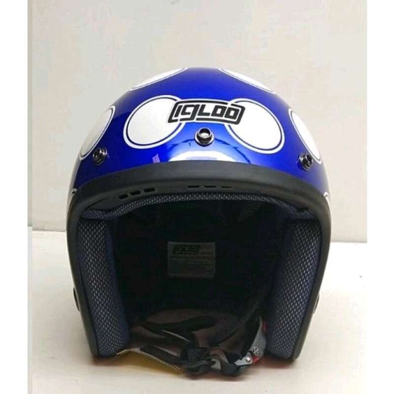 Promo Helm Bogo Retro Igloo Moon Royal Blue White Size L Sni Diskon 49 Di Seller Helm Bogo Mania Krukut Kota Jakarta Barat Blibli
