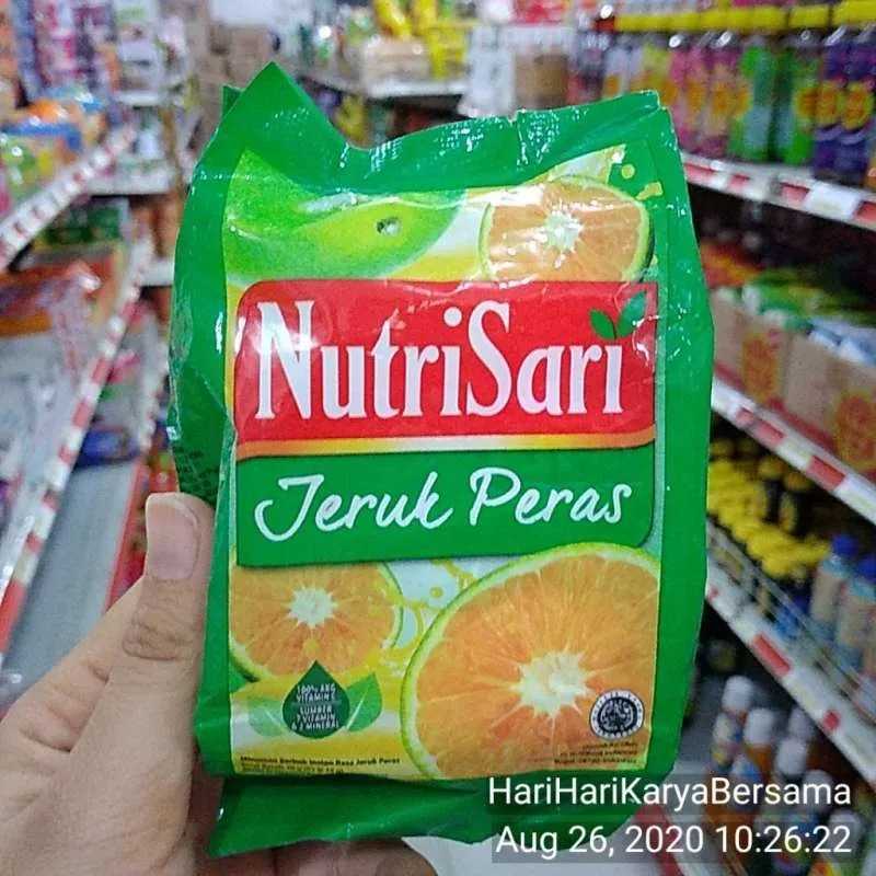 Jual Nutrisari Nutri Sari Jeruk Peras Sachet Pack 5 S X 14gr Online Oktober 2020 Blibli Com