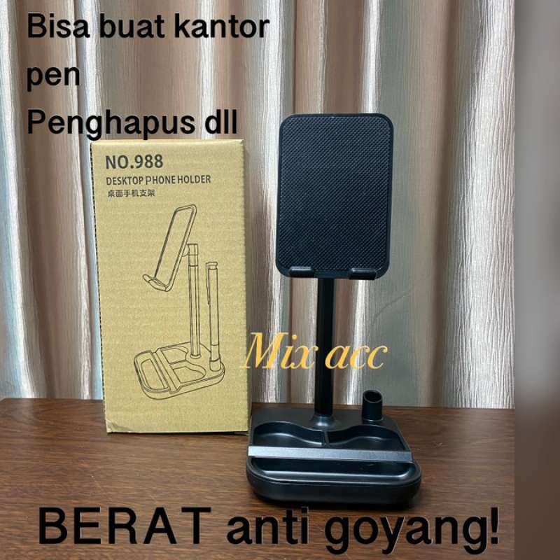 Jual Metal Folding Holder Hp Ipad Tab Stand Meja Table Tablet Hitam Online November 2020 Blibli Com