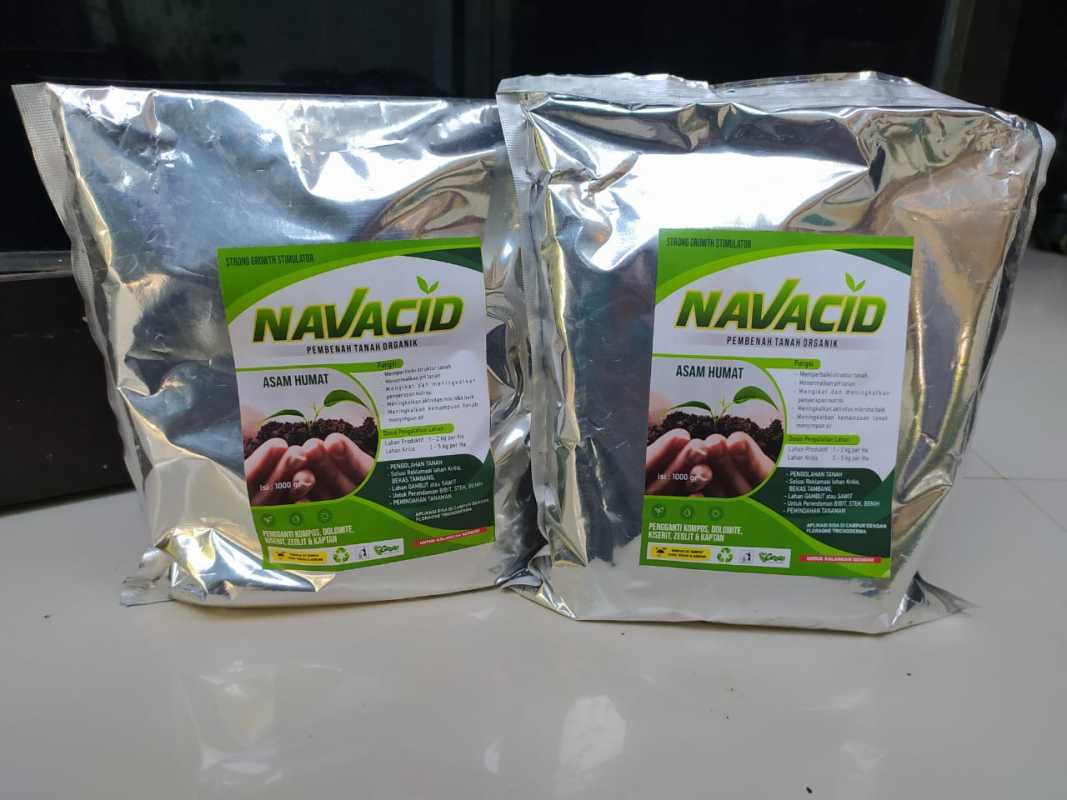 Jual Navacid Asam Humat Humic Acid 1kg Pupuk Pembenah Tanah Organik Terbaik Online Mei 2021 Blibli
