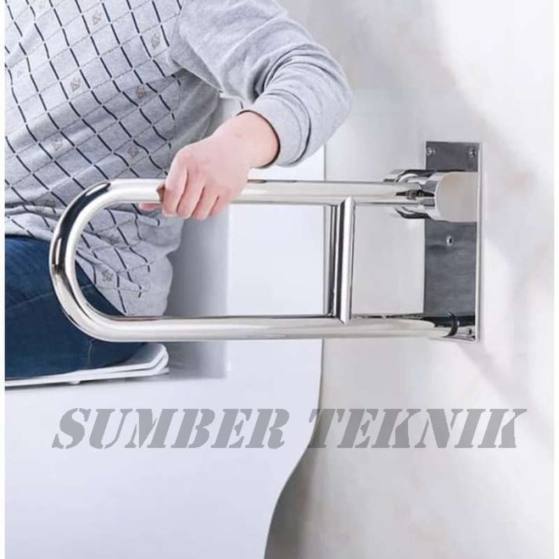 Jual Grab Bar Disability Pegangan Toilet Grab Bar Kamar Mandi Ss304 Tebal Silver Di Seller Sumber Teknik Kota Jakarta Pusat Dki Jakarta Blibli