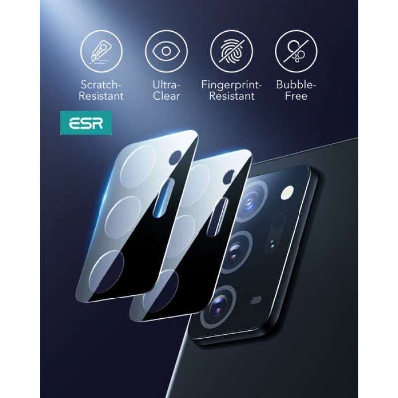 Jual Esr Samsung Note 20 Note 20 Ultra 2 Pcs Camera Lens Tempered Glass Online April 2021 Blibli Again, esr presents you with a quality galaxy note 20 ultra tempered glass screen protector that is sure to keep your phone's screen safe from scratches, dust, impacts, and other elements. esr samsung note 20 note 20 ultra 2 pcs camera lens tempered glass